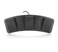 ciciglow Pedale USB Triplo Interruttore, Pedale Interruttore Meccanico, Tastiera Mouse a Programmabile a 3 Tasti per Test di Gioco