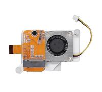 ciciglow per Scheda Adattatore SSD RPi 5 PCIe a M.2 NVME, Ventola di Raffreddamento, Dissipatore di Calore in Alluminio, Raffreddamento Attivo, per SSD 2230 M.2 NVME