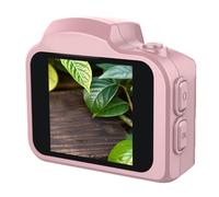 ciciglow Piccola Fotocamera Digitale, Telecamera retrò Compact 4K HD 64MP con Luce DI Riempimento a LED 19 Filtri DI 78 ° LENTRO AGGOLA DI LUNGO, per gli Studenti VIAGGI OUTDOOR (PINK)