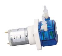 ciciglow Pompa di Dosaggio Liquido Robus Mini Pompa Peristaltica per Laboratorio, Alto Tasso per Valutare la Valutazione (24V)