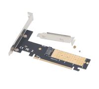 ciciglow Scheda Adattatore PCIe a M.2, TXB005 Scheda di Espansione PCIE3.0x16 a M.2 con Deflettore a Mezza Altezza per Computer
