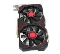ciciglow Scheda Grafica RX580 GDDR5 da 8 GB, Doppia Ventola Efficiente e Silenziosa, Elevata Durata, Installazione Semplice, Prestazioni Operative del PC, Giochi PCI Express, Computer
