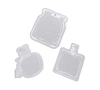 ciciglow Segnali di Fiori Secchi Segnalibri Adesivo Trasparente Artigianale Fai - -te Materiale per Animali Domestici Miti per Amanti della Natura (C)