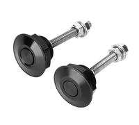 ciciglow Set di Perni per Cofano Lavorati a CNC, 2 Pezzi, Durevoli Chiusure a Pulsante per Modifiche Auto, Alluminio 22 Mm/32 mm. (32 mm)