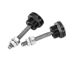 ciciglow Set di Perni per Cofano Lavorati a CNC, 2 Pezzi, Durevoli Chiusure a Pulsante per Modifiche Auto, Alluminio 22 Mm/32 mm. (22MM)