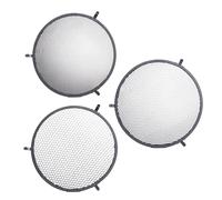 ciciglow Set Griglia a Nido D'ape per Broncolor P70 - Controllo della Luce 20°/40°/60°, Diffusore Riflettore in Lega di Alluminio con Custodia per Ritratti Fotografici di Prodotti