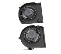 ciciglow Sostituzione Ventola di Raffreddamento CPU GPU per Laptop, Riduce Il Carico della Ventola CPU GPU, Migliora la Dissipazione del Calore con Connettore di Alimentazione a 4 Pin,