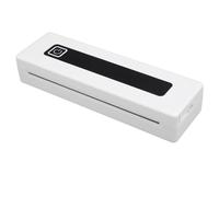 ciciglow Stampante Termica Wireless, Stampante Termica Portatile 200 DPI 10 Mm/S Supporto Bluetooth Wireless + Connessione USB C Cablata per Carta da 210 Mm 112 Mm 80 Mm 57 Mm