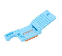 ciciglow Stripper a Fascia in Fibra Ottica più Efficiente 5 Fipper per gli Strumenti di Giunzione per Cavi in Fibra per Tecnici e Fai -dayers in Acciaio Industriale