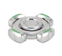 ciciglow Strumento Metallico per Alleviare lo Stress Giocattolo Rotante con Punta delle per L'ansia da Autismo Portatile per la Scuola di Lavoro (#2)