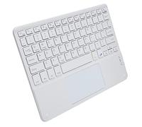 ciciglow Tastiera Bluetooth da 10 Pollici con Touchpad, Mini Tastiera Multifunzione, Copritastiera Quadrato, Bluetooth Esterno, Batteria Integrata da 180 mAh