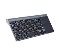 ciciglow Tastiera Wireless Portatile con Touchpad, Design Sottile per PC/Notebook/TV Box