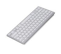 ciciglow Tastiera Wireless, Portatile Ultra Sottile Facile da Usare Comoda Tastiera da Ufficio per la Digitazione 78 Tasti per Desktop