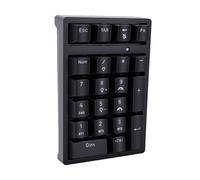 ciciglow Tastierino Numerico Meccanico, Tipo Portatile C 2.4G Bluetooth Tastierino Numerico a Tre modalità, Silenzioso a 21 Tasti con Retroilluminazione RGB pe