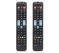 ciciglow Telecomando Sostitutivo per Telecomando TV Multifunzione a Pulsanti Grandi 2 Pezzi per Televisore A59-00784C