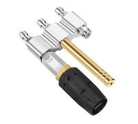 ciciglow Ugello di Torsione M5, 3 in 1 Ugelli di Lavaggio Morbido a Valle Regolabili, 1000-4050psi, 1/4 '"Connet Rapido, 3-7 Gpm Ugello della Rondella di Pressione