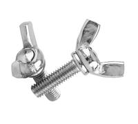 ciciglow Vite Ad Alette, Bullone Comodo Usare Bullone Ad Alette 5 Pezzi, Ecologico per l'industria delle Macchine Edili Elettroniche (M6*16MM)