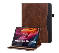 Cicili Cover per Lenovo Tab M11 Plus/Lenovo Tab K11 Plus 11.45 pollici 2024 con tasca e supporto Custodia protettiva per tablet in pelle PU per Lenovo Tab M11 Plus/Tab K11 Plus,Marrone