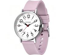 cicininc Orologio con lancetta dei secondi per donne che allattano | | Cinturino in silicone | quadrante facile da leggere | 12/24 ore | per infermieri, studenti infermieristici