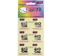 Cicli Bonin YABAN_4710887199020, Giunto Catena YBN 7/8V QR Unisex Adulto, Silver