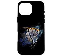 Ciclidi custode di pesci tropicali Angelfish - Ventaglio di Custodia per iPhone 16 Pro Max