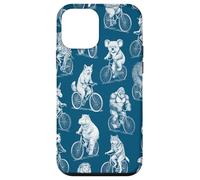 Ciclismo Bicicletta Ciclista Animali Selvaggi Modello Animale Custodia per iPhone 12 mini