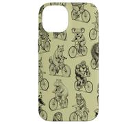 Ciclismo Bicicletta Ciclista Animali Selvaggi Modello Animale Custodia per iPhone 14