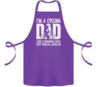 Ciclismo Dad Like A Normale Festa Del Papà Grembiule di Cotone 100% Biologico