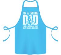 Ciclismo Dad Like A Normale Festa Del Papà Grembiule di Cotone 100% Biologico