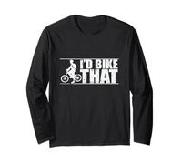 Ciclismo I d Bike Che Scoprono Il Trail Maglia a Manica