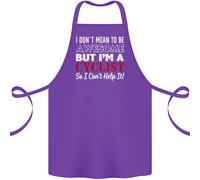 Ciclismo I Dont Mean To Be Bellissimo Ciclista Cotone Grembiule 100% Biologico