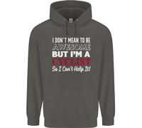 Ciclismo i Don'T Mean To Be Stupenda Ciclisti Bambini Felpa con Cappuccio