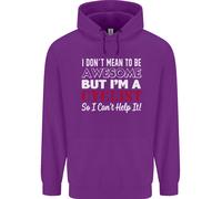 Ciclismo i Don'T Mean To Be Stupenda Ciclisti Bambini Felpa con Cappuccio