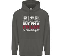 Ciclismo i Don'T Mean To Be Stupenda Ciclisti Bambini Felpa con Cappuccio
