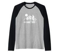 Ciclismo I'd Bike That Freedom su Due Ruote Maglia con Maniche Raglan