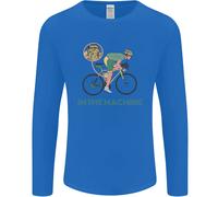Ciclismo IN The Machine Ciclisti Divertente Uomo Maniche