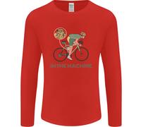 Ciclismo IN The Machine Ciclisti Divertente Uomo Maniche