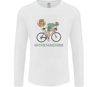 Ciclismo IN The Machine Ciclisti Divertente Uomo Maniche