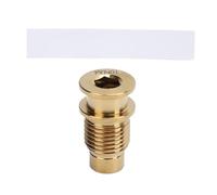 Ciclismo posteriore posteriore posteriore Ti lega leggera a aerodinamica prestazioni migliorando i bulloni di fissaggio fissaggio del licenziamento posteriore per componenti (Oro)