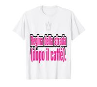 Ciclismo Regina della Strada caffè Sportivo Umoristico Maglietta