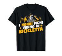 Ciclista Bici I Nonni Fighi Vanno In Bicicletta Maglietta