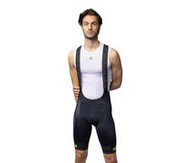 Ale Pragma Corsa 2.0 Bib Shorts Grigio 2XL Uomo Yellow Fluo