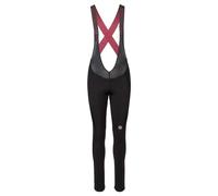 Ciclisti con pettorina e bretelle da donna Agu Switch Essential Noir