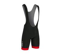 Gist Flow Bib Shorts Nero XL Uomo Red