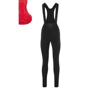 Gonso Sitivo Bib Tights Nero 46 Donna Black / Fire