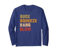 Ciclo a 4 Tempi - Suck Squeeze Bang Blow - Colori retrò Maglia a Manica