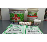 CICLO ANTIMUFFA CON CERTIFICATO BISATEN LT 13 FISSATIVO LT2,5 DETERGENTE LT2,5