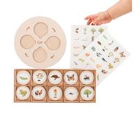 Ciclo di vita montesori - Kit puzzle per bambini | Giocattoli educativi precoci per bambini piccoli, Ciclo vitale, Sviluppo intellettuale per bambini in età prescolare da 2 a 5 anni