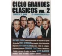 Ciclo Grandes Clásicos - Vol. 2- Infierno En Corea (Hell In Korea) (1956) / Ha Llegado El Águila (The Eagle Has Landed) (1976) / La Huella (1972) /Harry E Hijo/ Distrito Apache/ El Premio/ Obsesión/Nido De Avispas/ El Último Atardecer/Pasaje Al Oeste/ El Viejo Y El Mar/El Padre Es Abuelo/Prueba 1/ El Rey Del Rodeo/ La Última Tentativa- 15 Movies On 5 Dvds (Import)