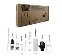 CICLO KIT RIPARAZIONE 5 RIPARAZIONI RESINA ULTRA RESISTENTE COMPATIBILE SEND HIT